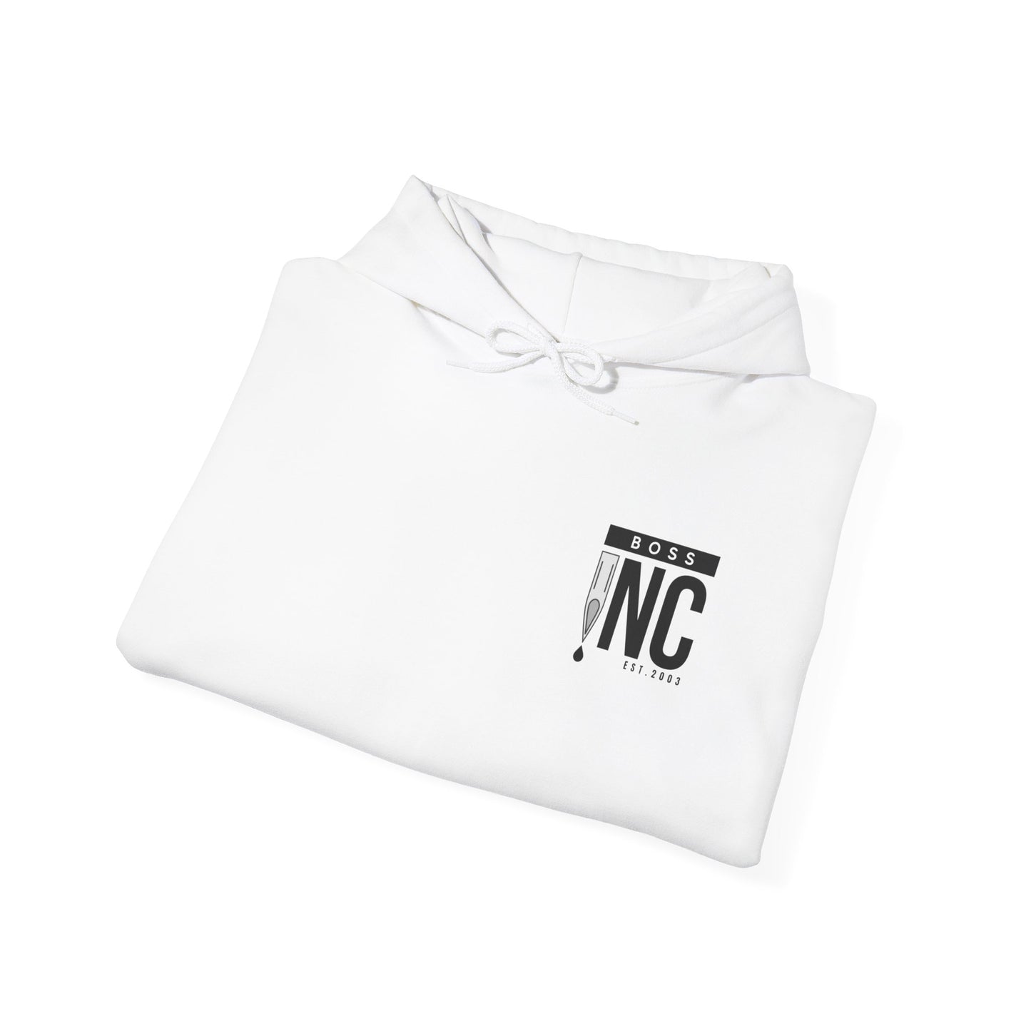 Boss INC Large Back Logo Unisex Hoodie