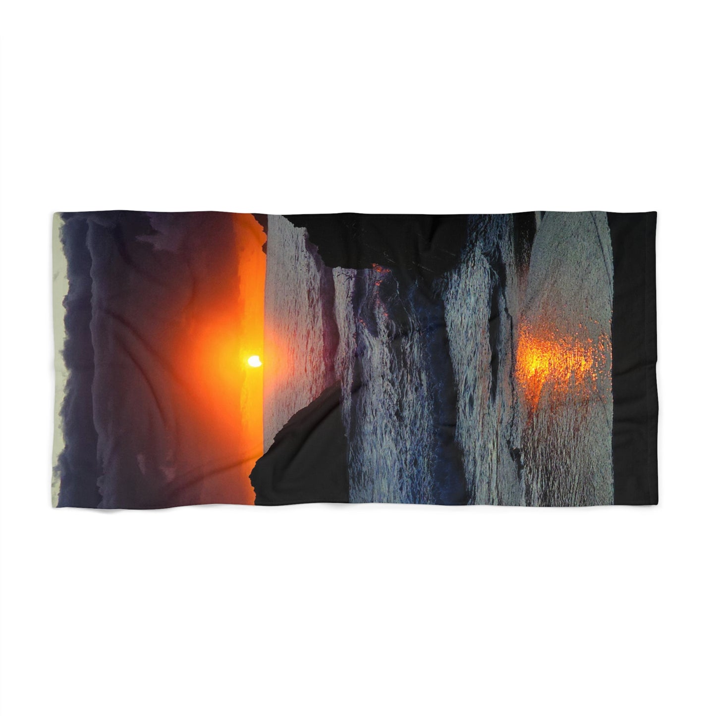 Copy of Sunset Lake Beach Towel