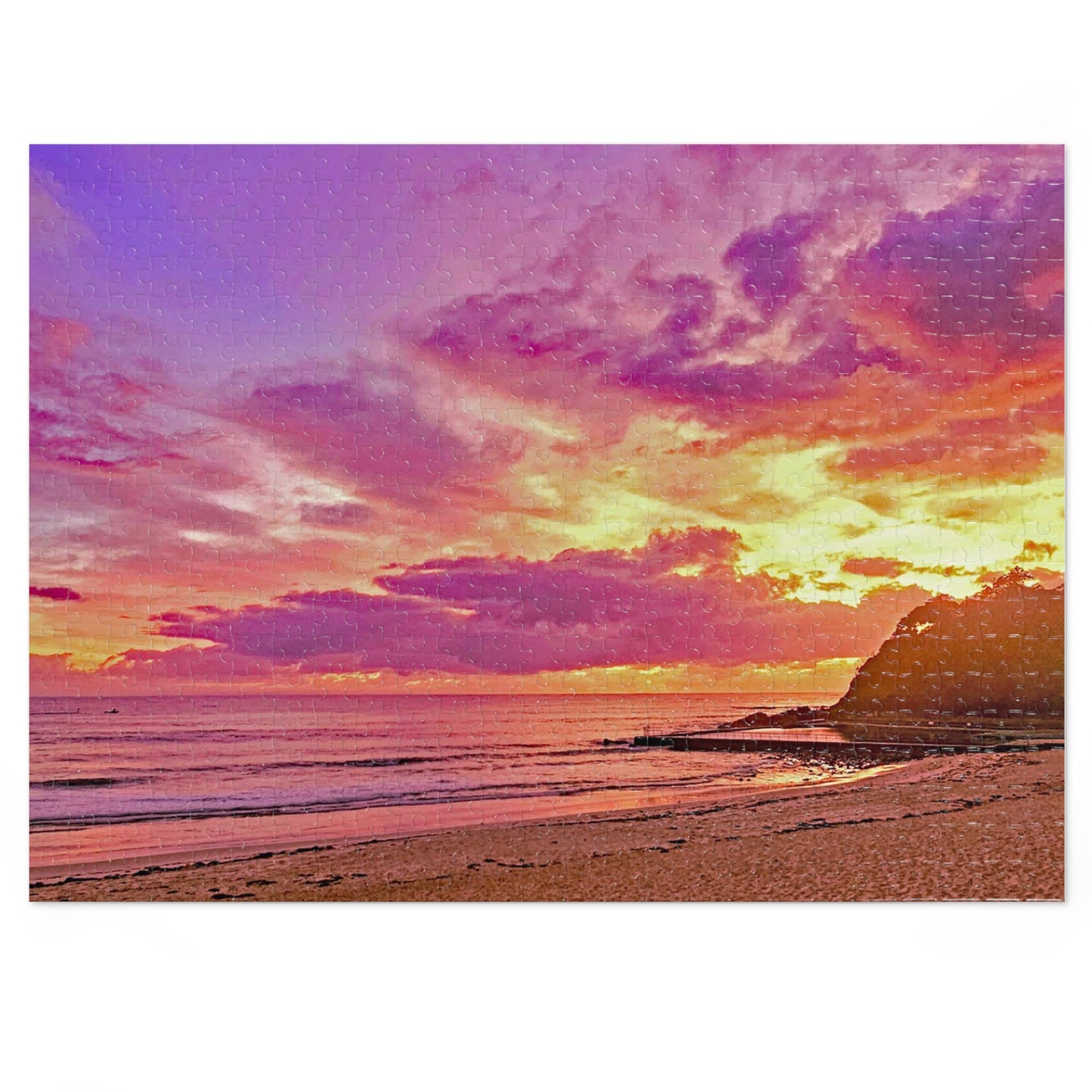 Rainbow Beach Sunrise Jigsaw Puzzle