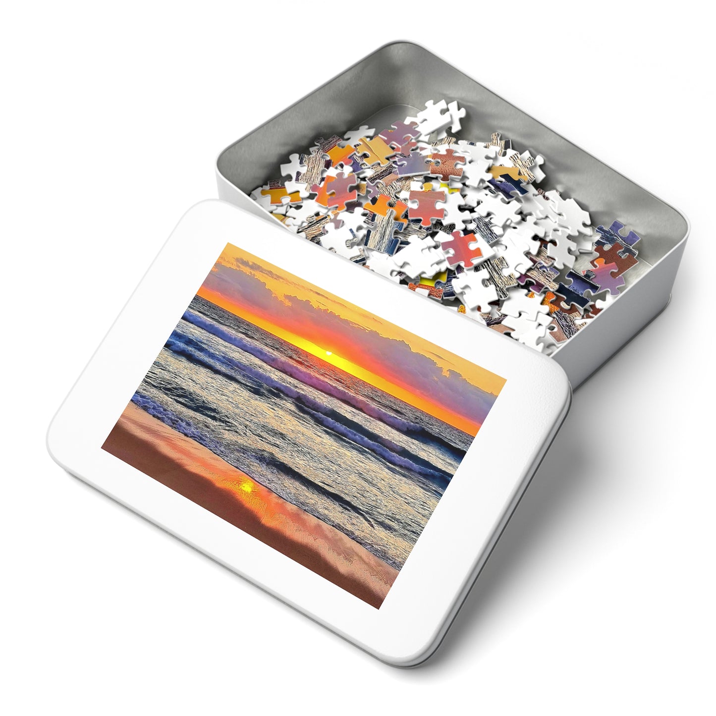 One Mile Sunrise Jigsaw Puzzle