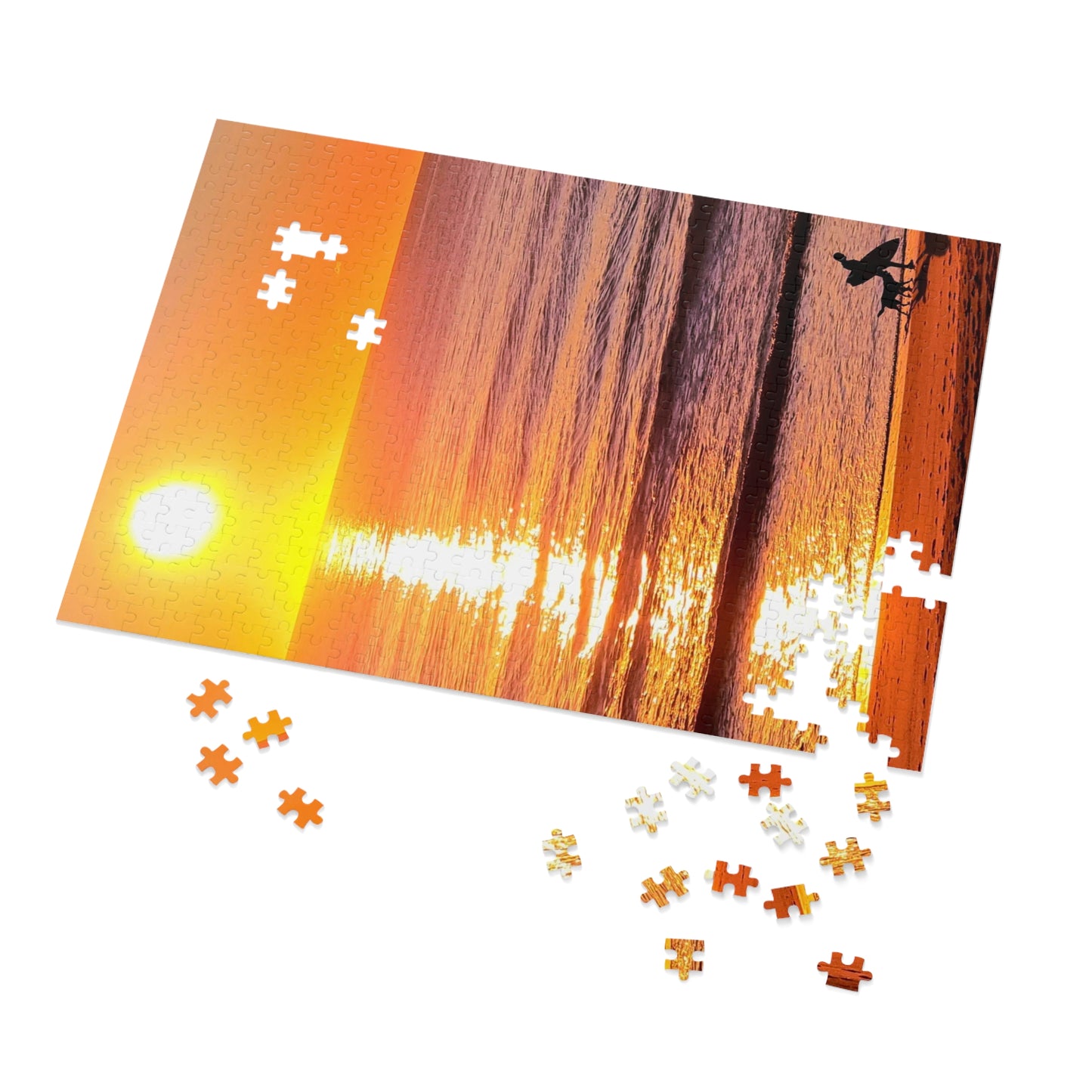 Sunrise Surfer Jigsaw Puzzle