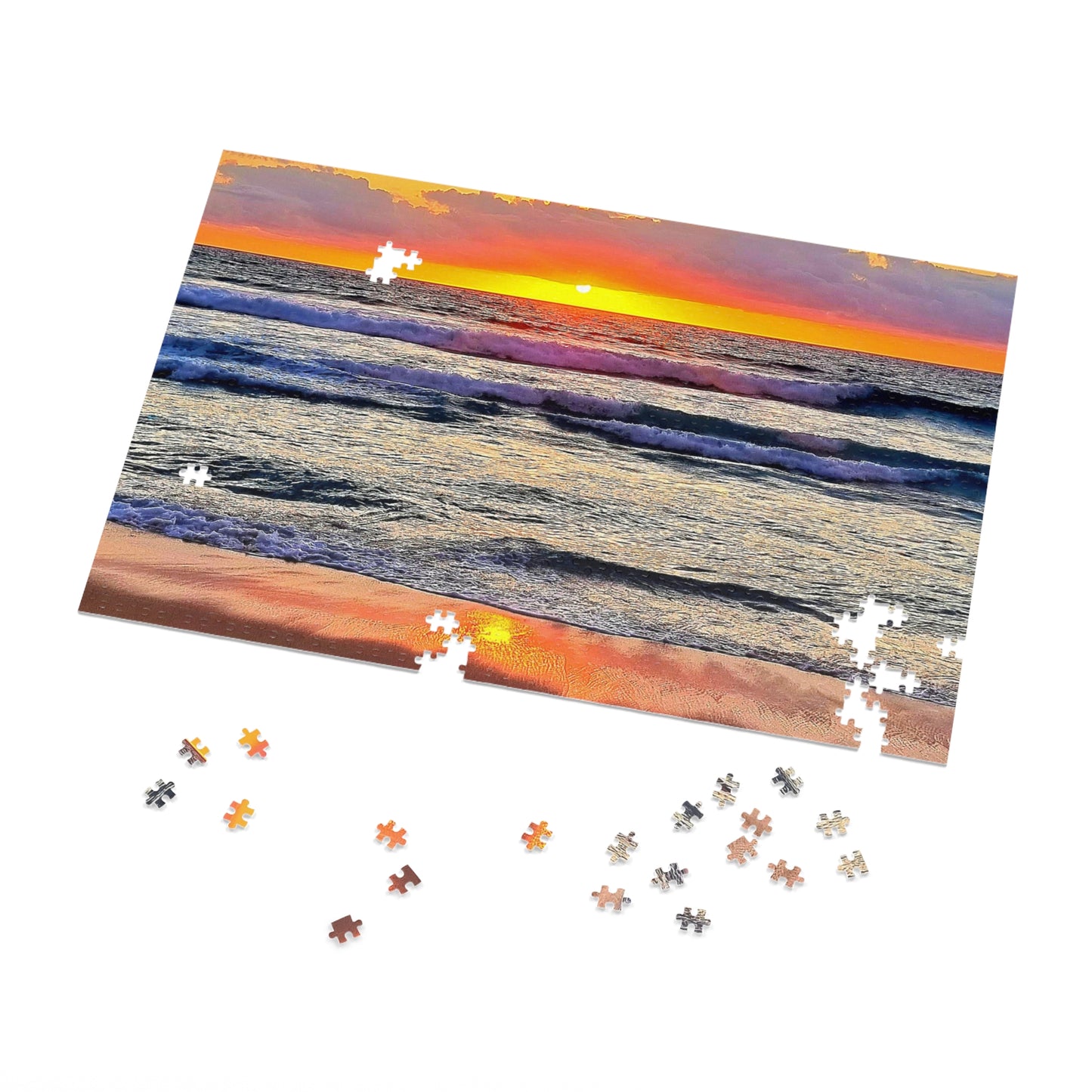 One Mile Sunrise Jigsaw Puzzle