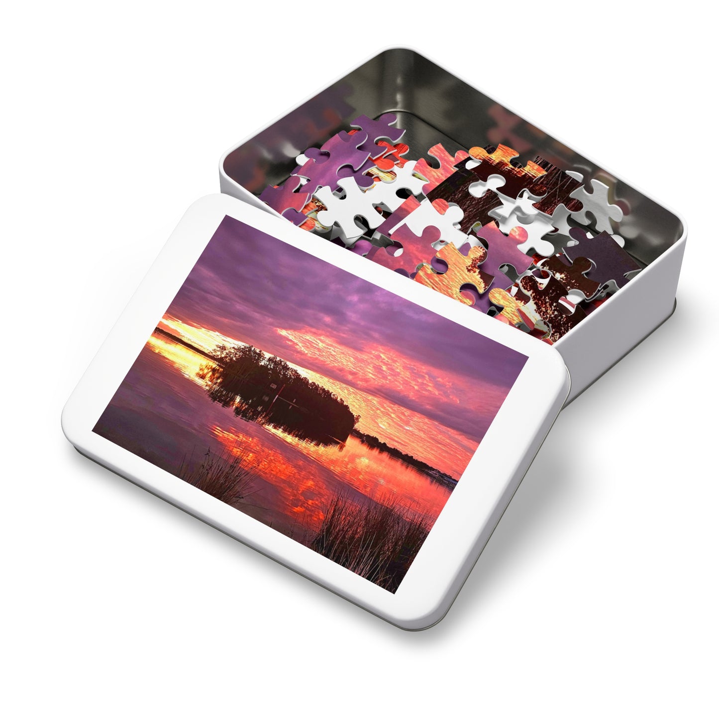 Wallis Lake Reflections Jigsaw Puzzle