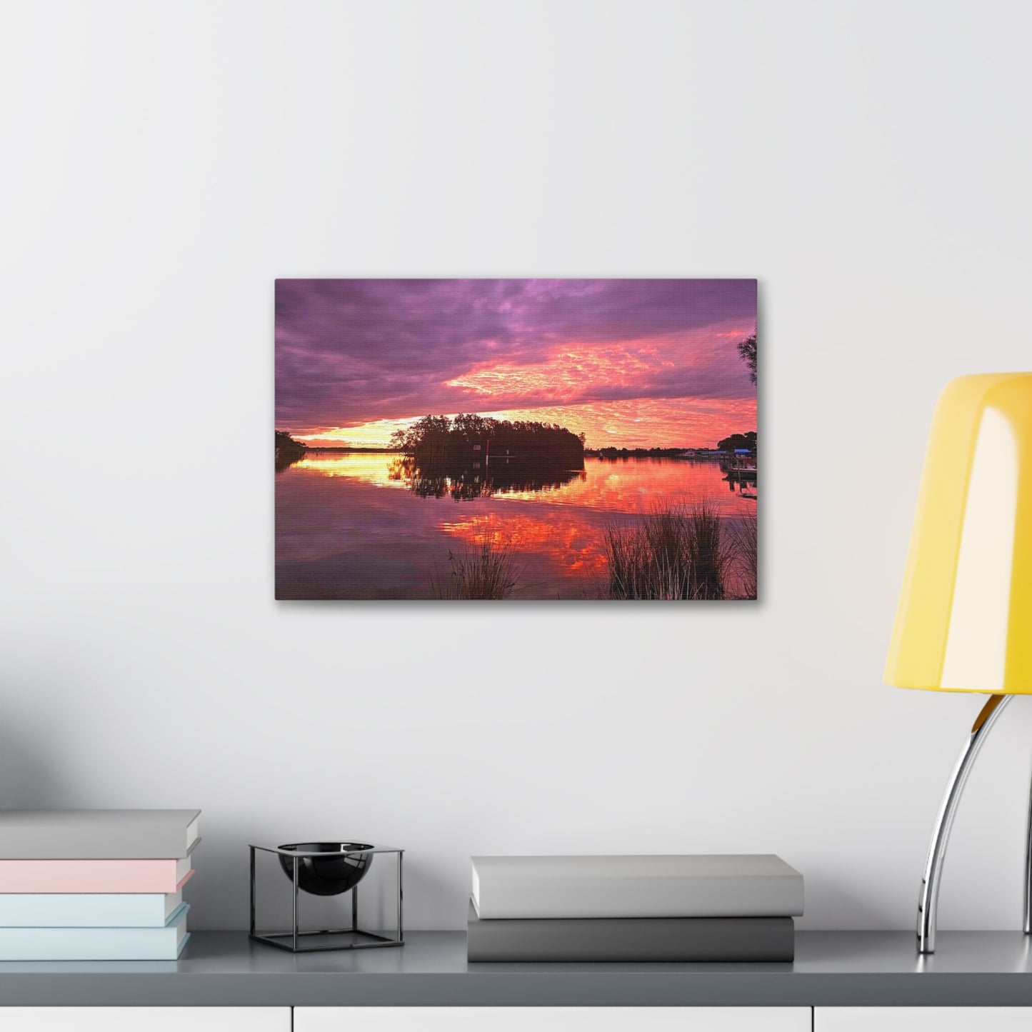 Wallis Lake Reflections Canvas Print