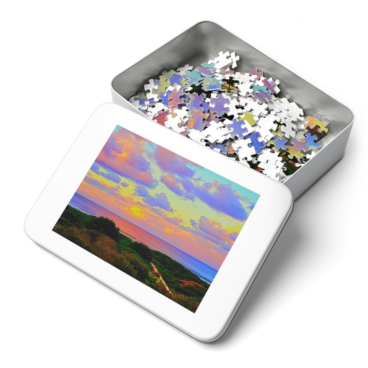Cotton Candy Skies Jigsaw Puzzle