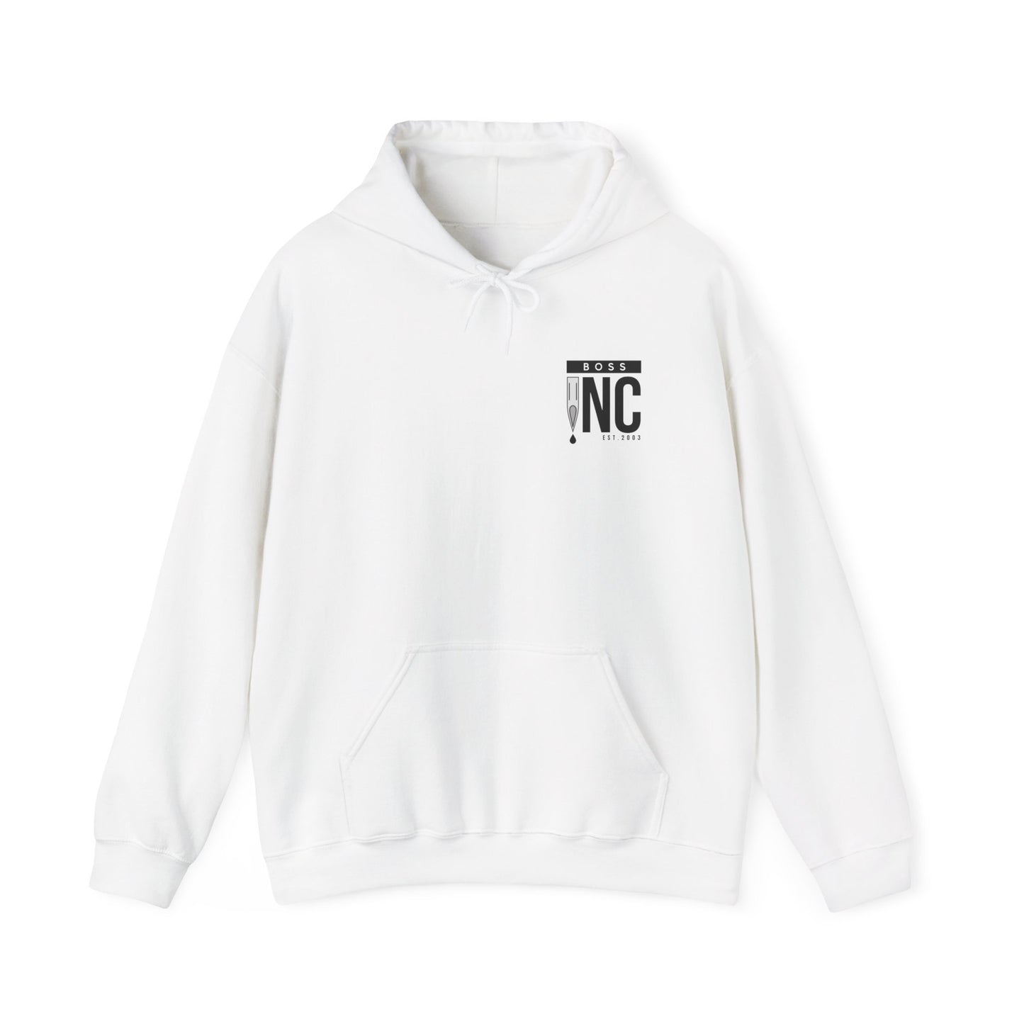 Boss INC Large Back Logo Unisex Hoodie