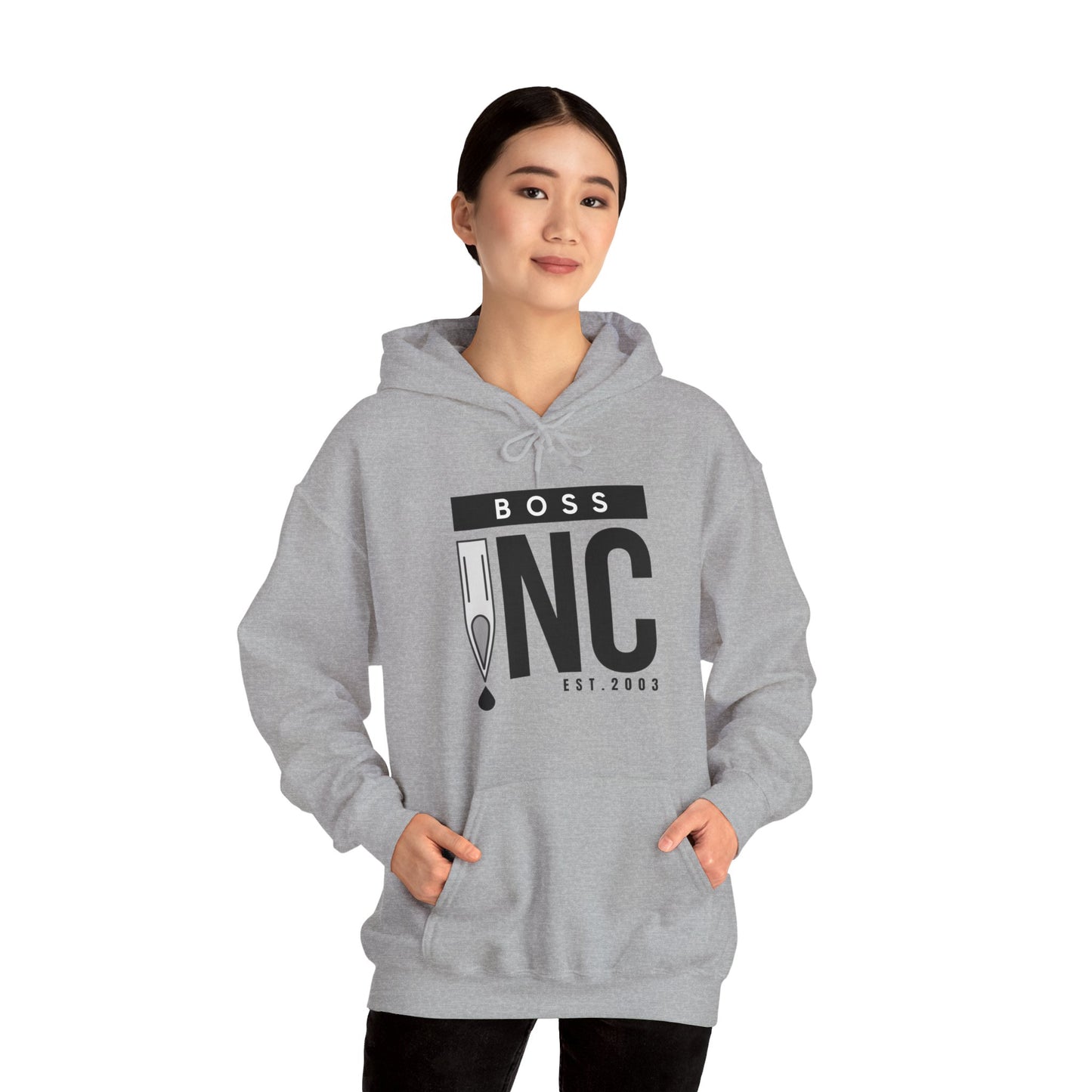 Boss INC Front Logo Multiple Colours Unisex Hoodie