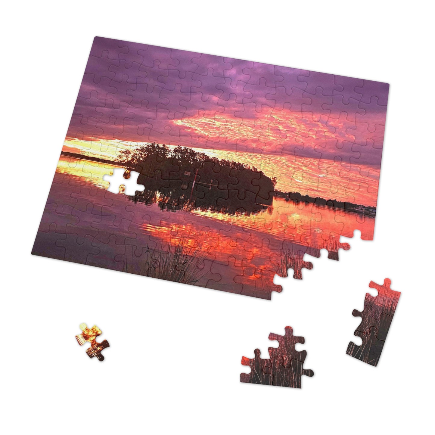 Wallis Lake Reflections Jigsaw Puzzle