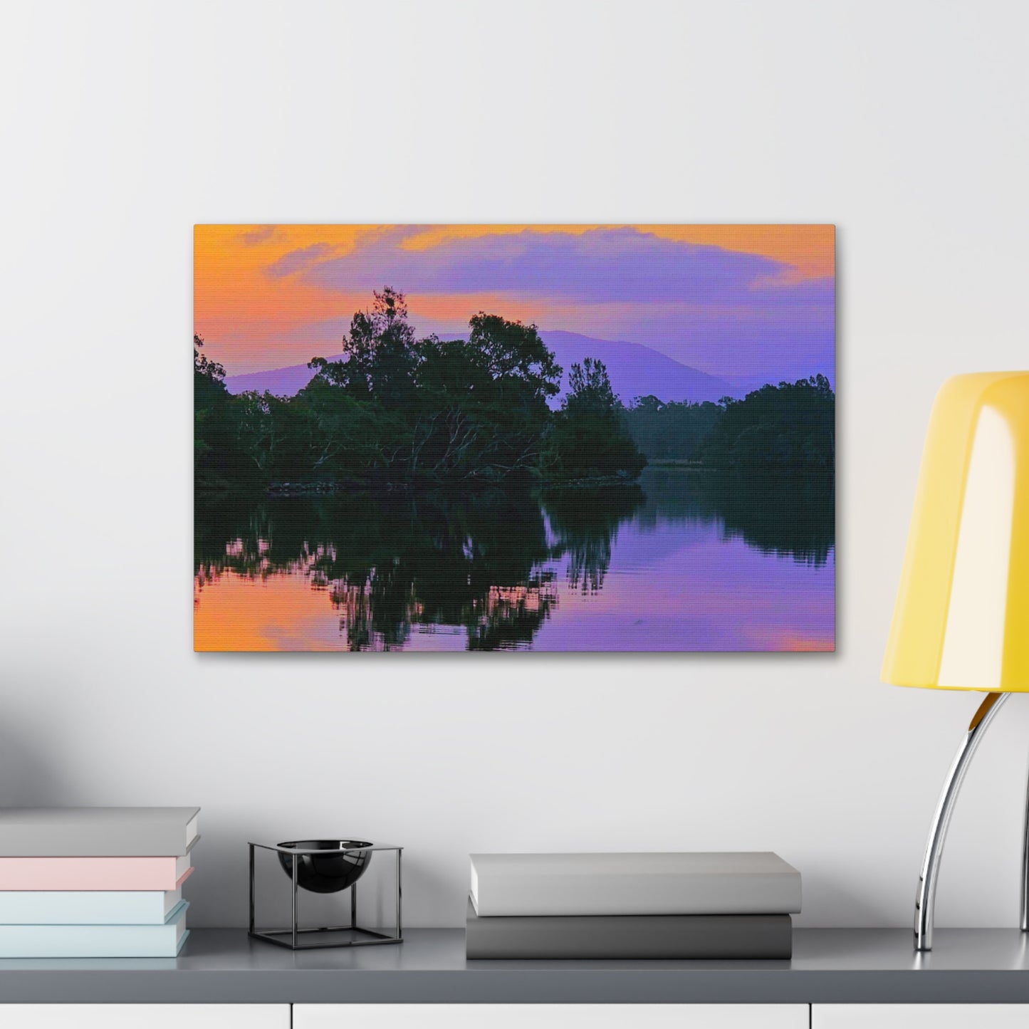 Breath of Morning Reflections Canvas Print