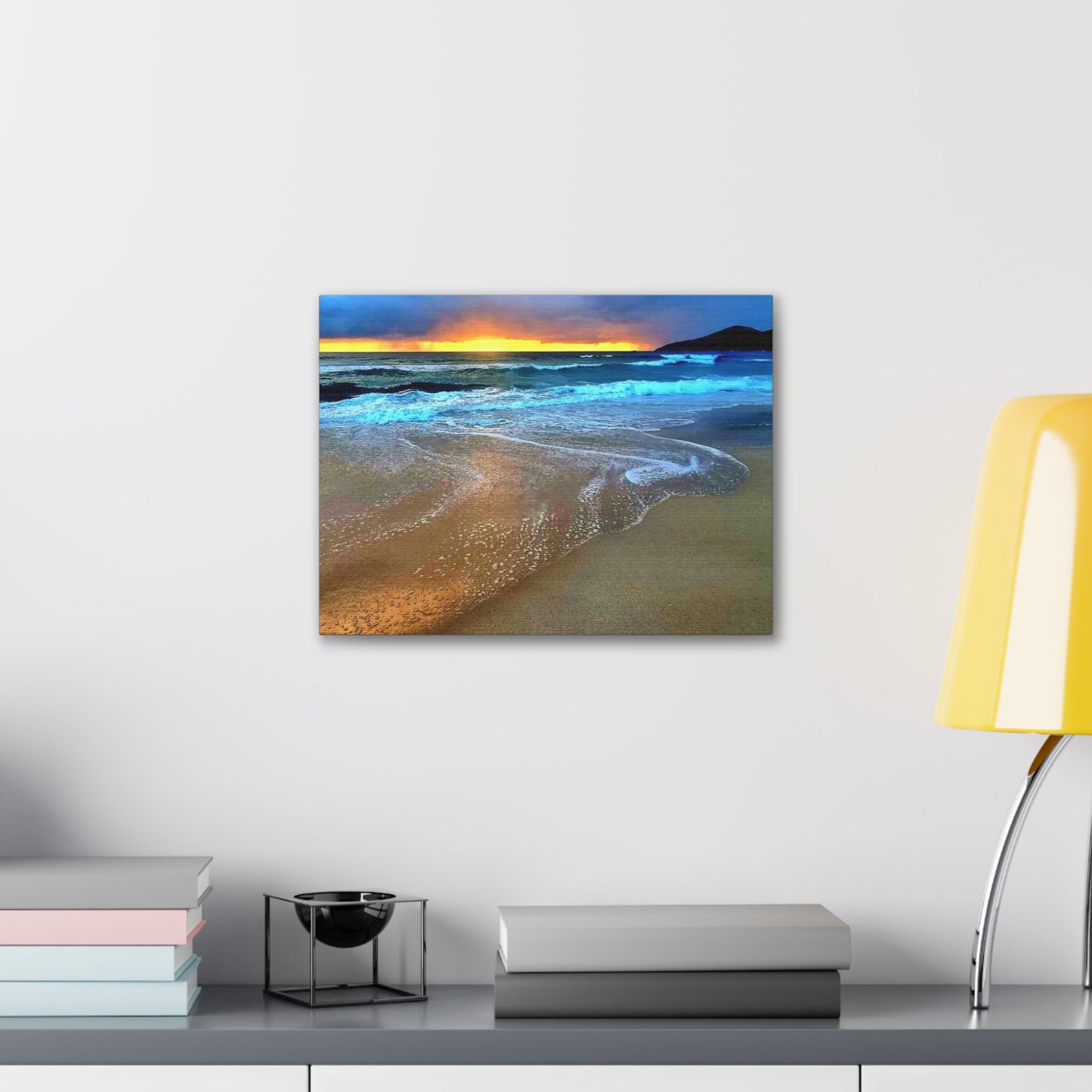 Golden One Mile Beach Canvas Print