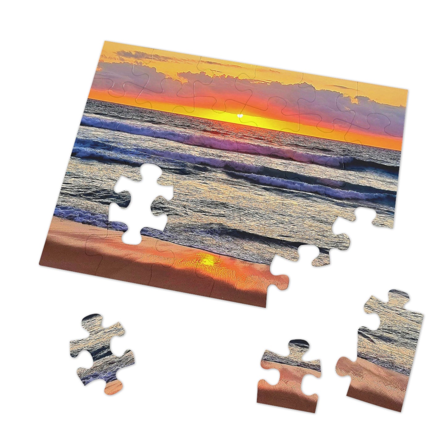 One Mile Sunrise Jigsaw Puzzle