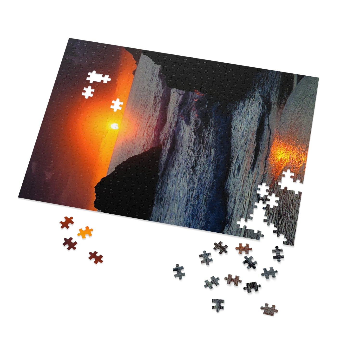 Dark Sunrise Jigsaw Puzzle