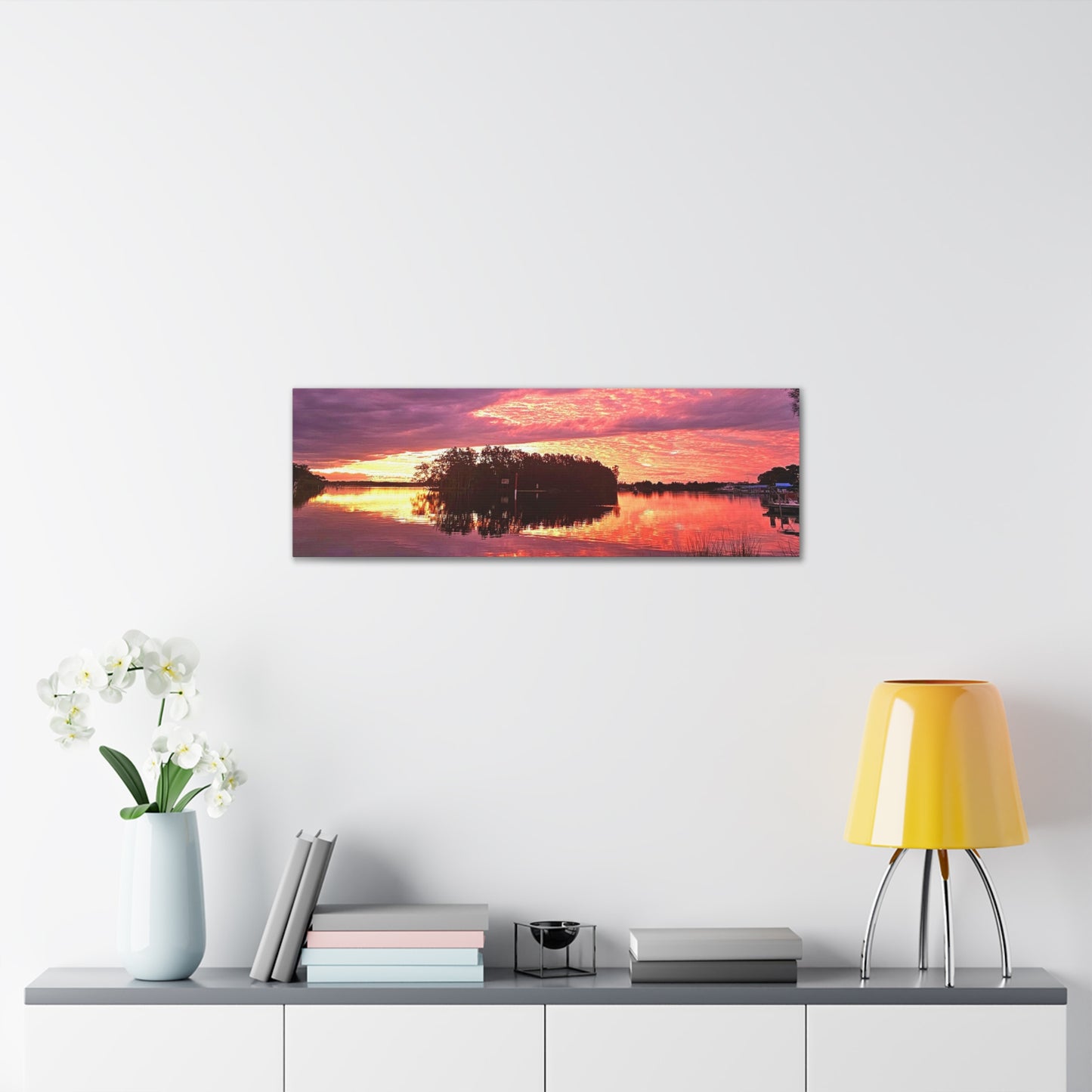 Wallis Lake Reflections Canvas Print