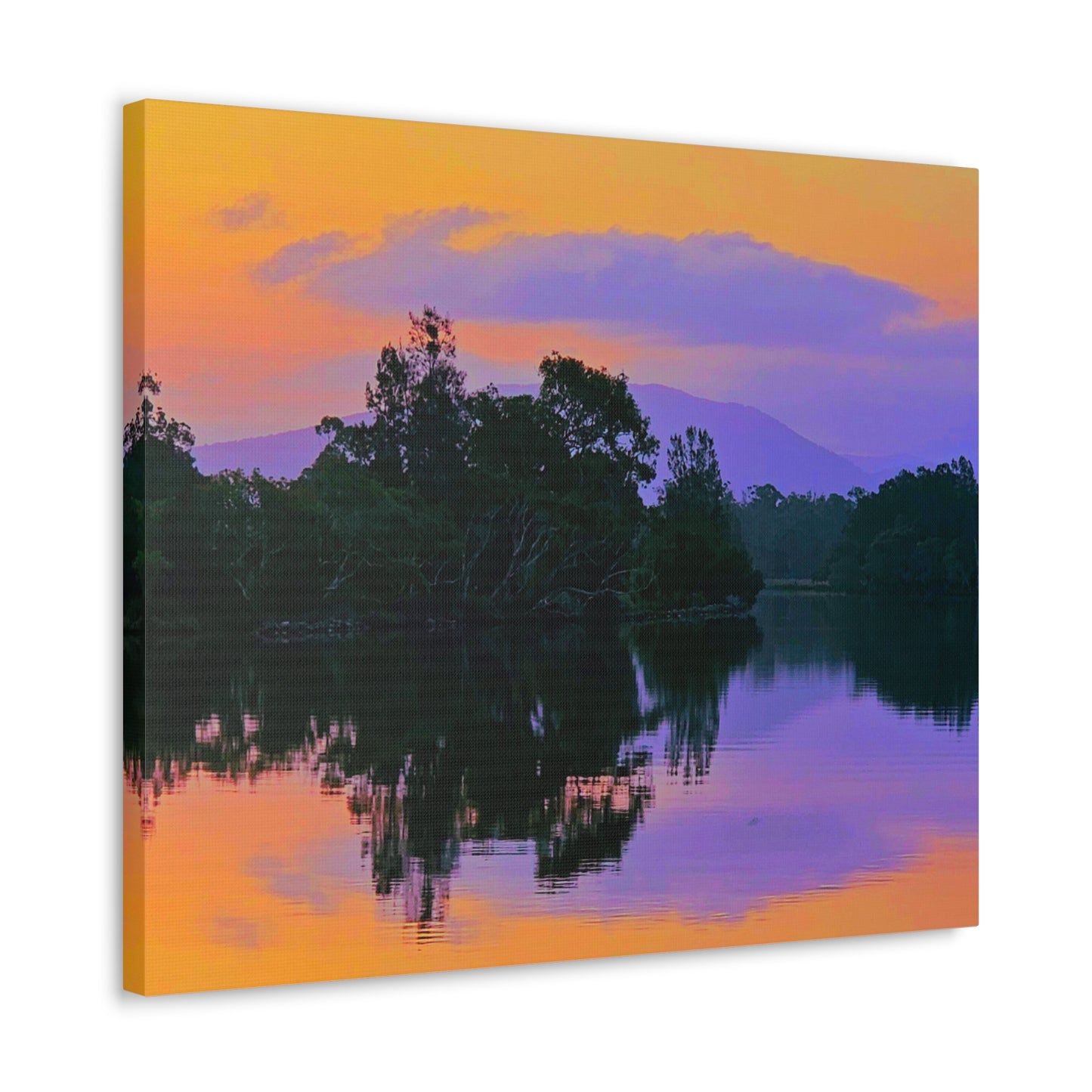 Breath of Morning Reflections Canvas Print