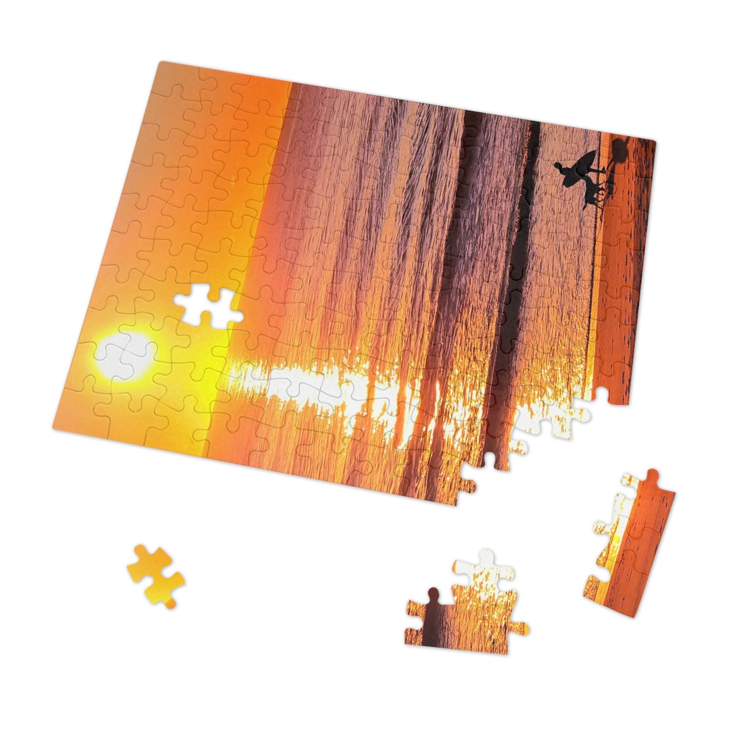 Sunrise Surfer Jigsaw Puzzle