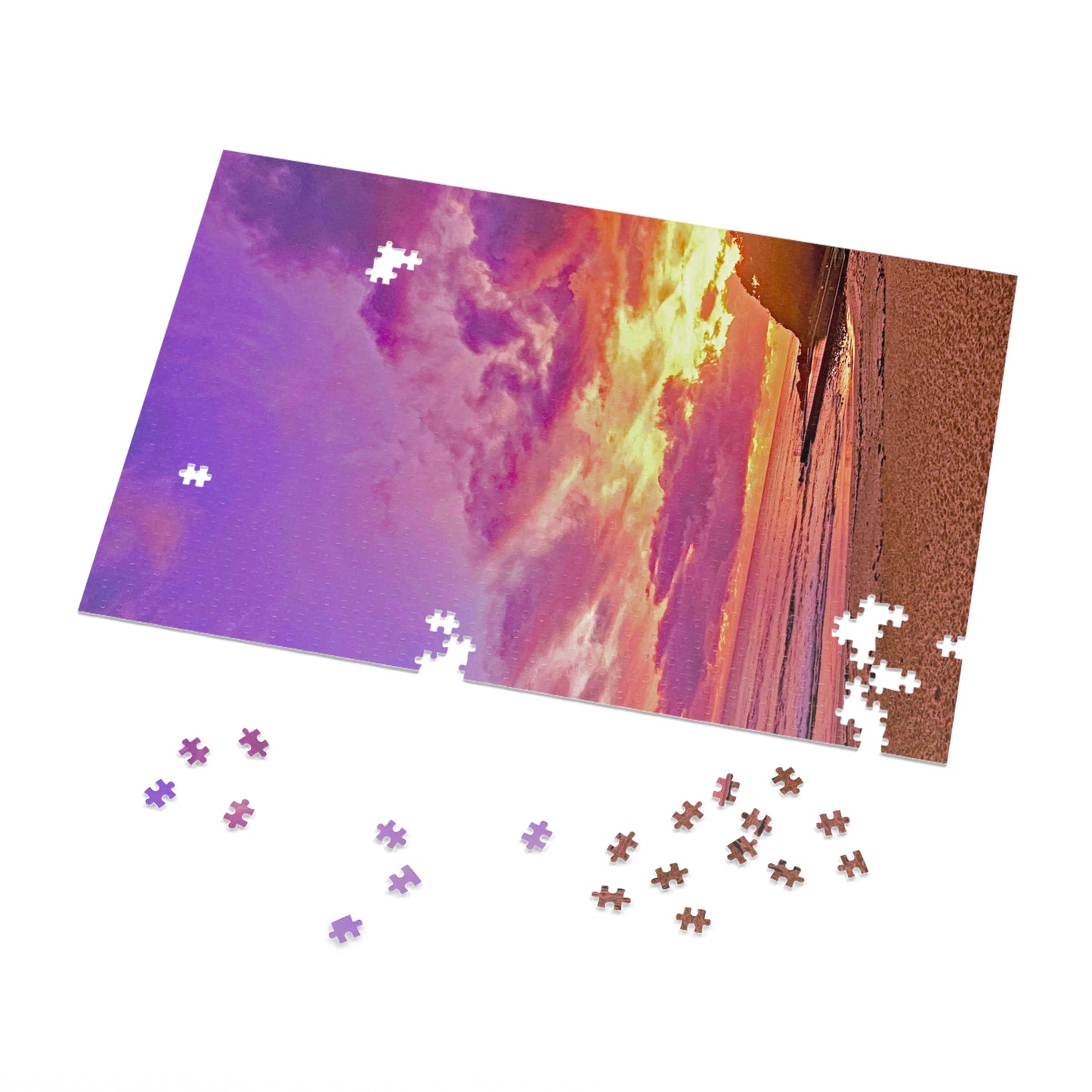 Rainbow Beach Sunrise Jigsaw Puzzle