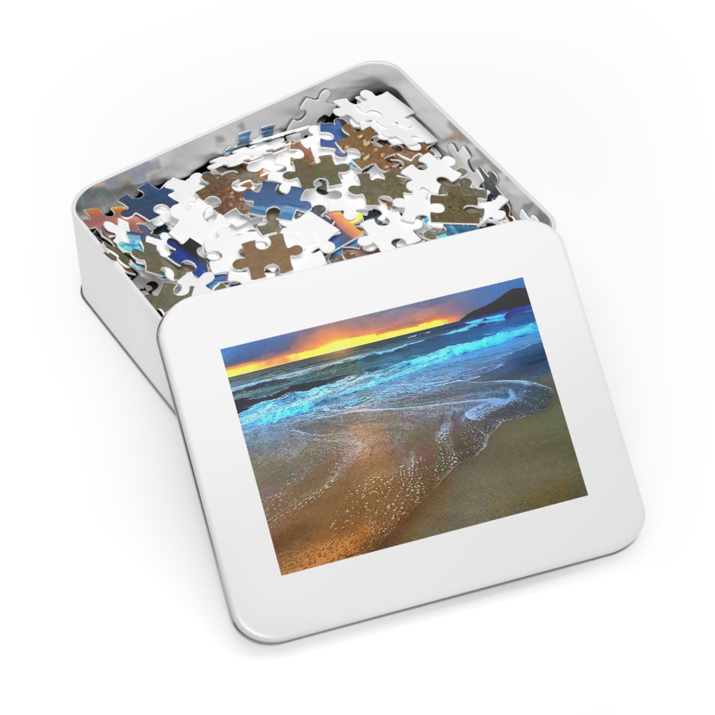 Golden One Mile Beach Jigsaw Puzzle