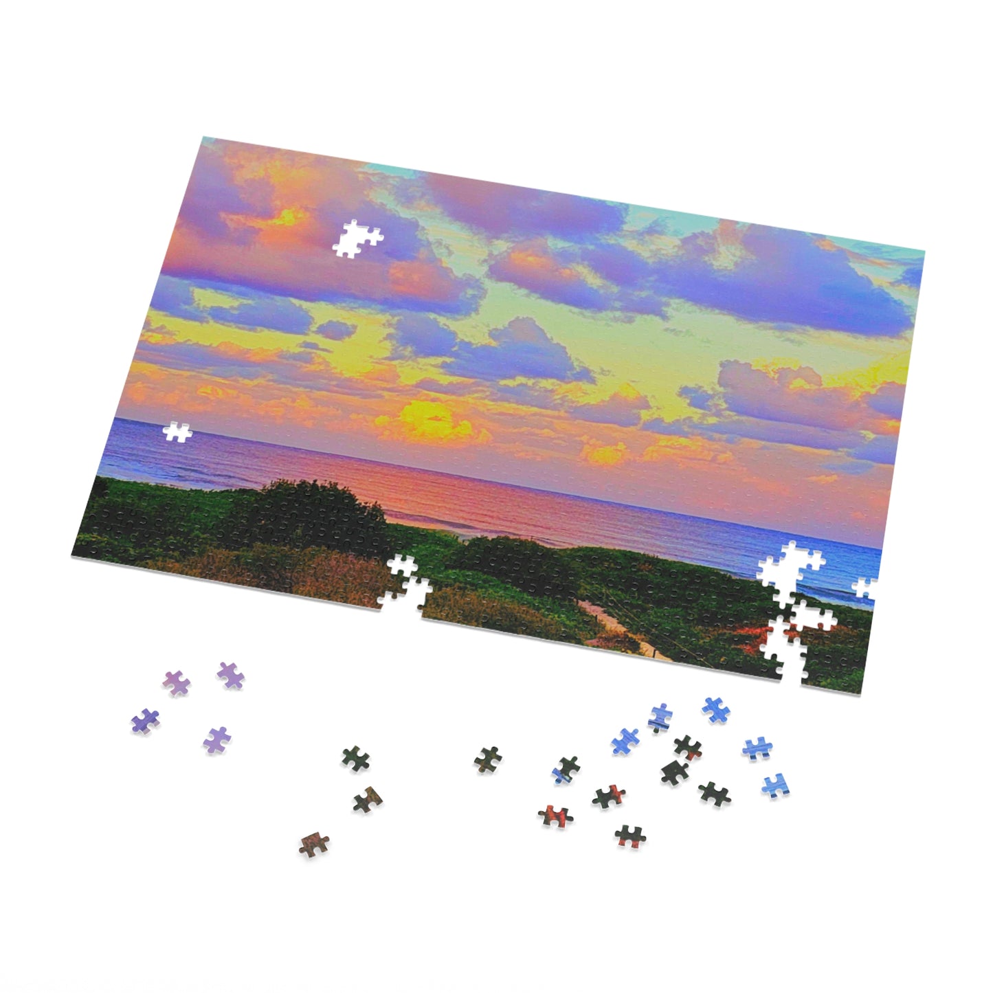 Cotton Candy Skies Jigsaw Puzzle