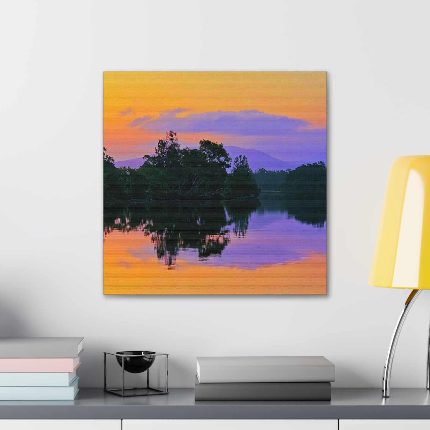 Breath of Morning Reflections Canvas Print