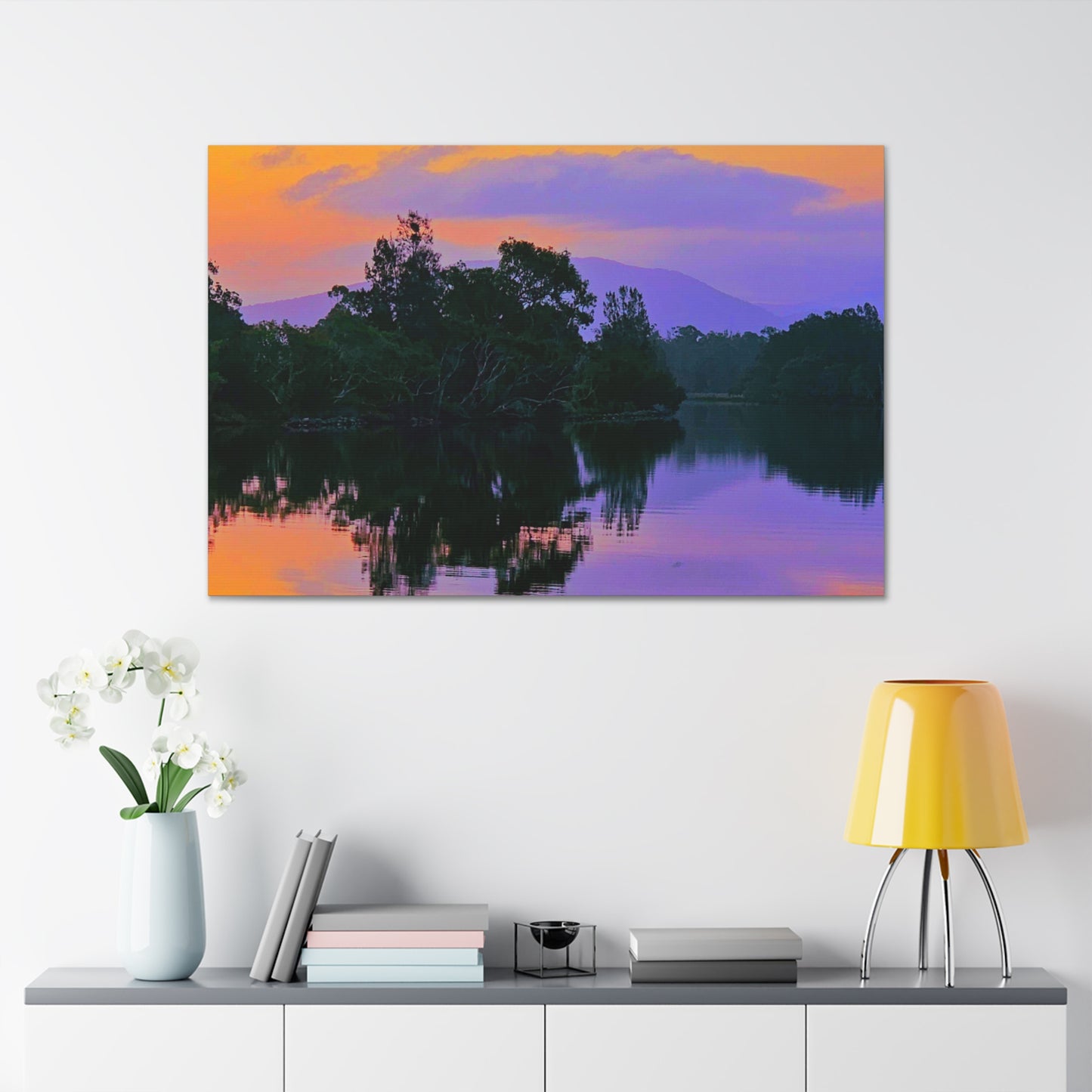 Breath of Morning Reflections Canvas Print